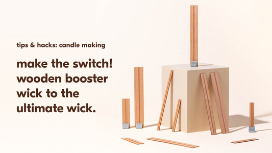 How To Transition From A Booster Wick To The Ultimate Wood Wick