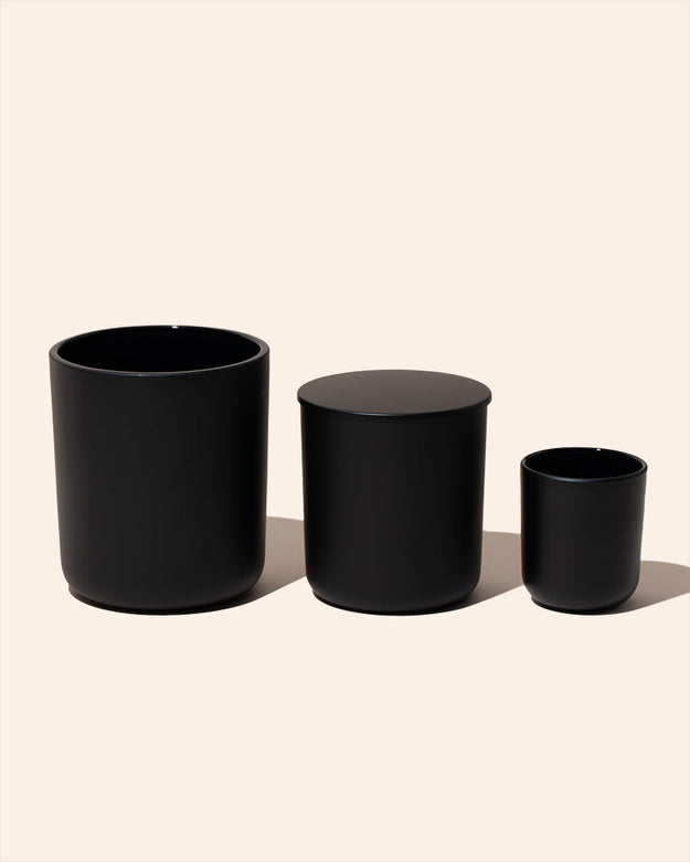matte black / 2.5 oz aura - set of 12