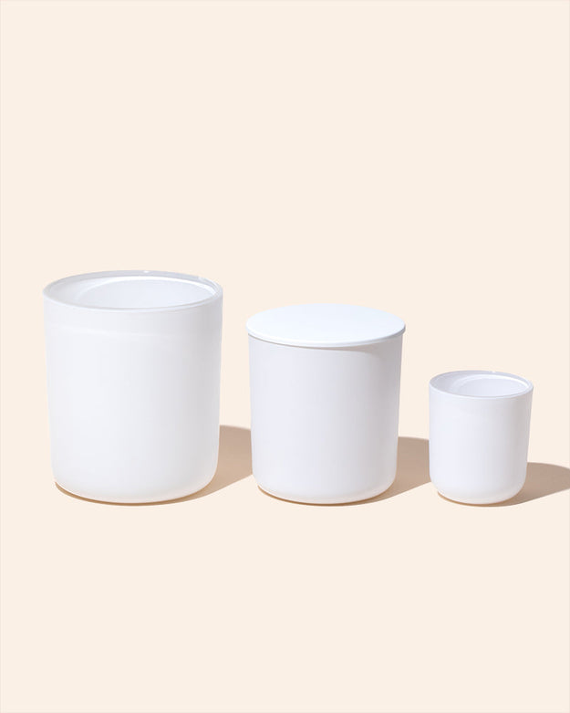 matte white / 2.5 oz aura - set of 12