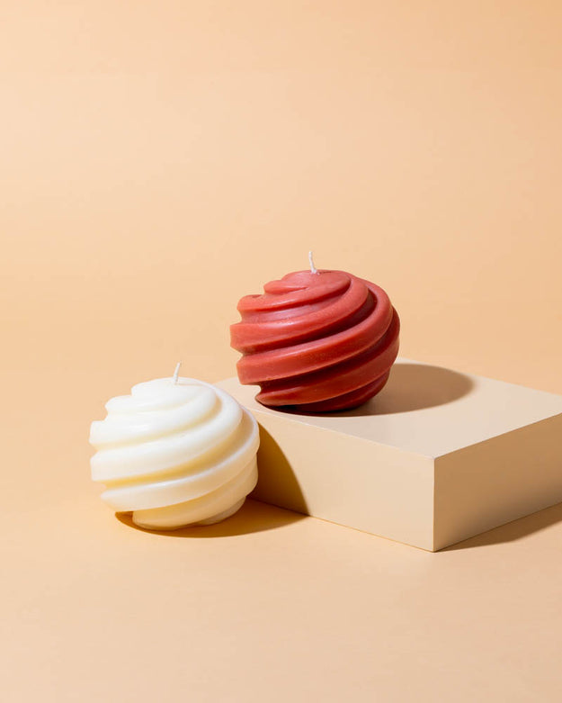 super silicone pillar mold - swirl - Makesy