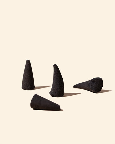 unscented charcoal incense cones