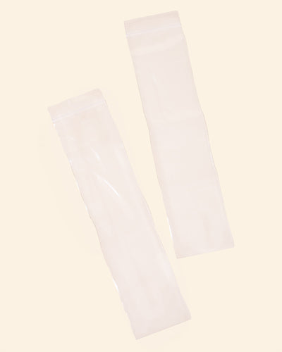 clear reusable bag - set of 100