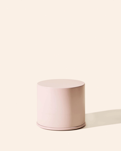 12oz twist metal candle tin & lid