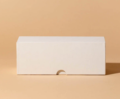 cream linen candle box - the stash