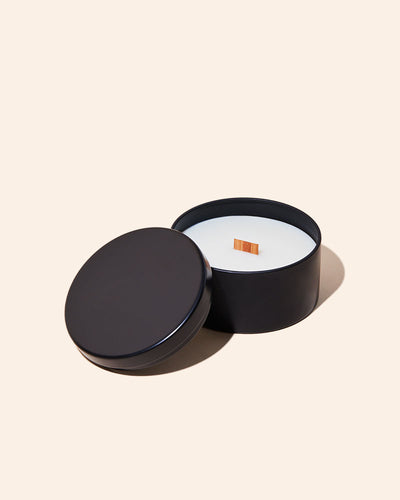 5oz metal candle tin & lid