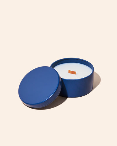 5oz metal candle tin & lid