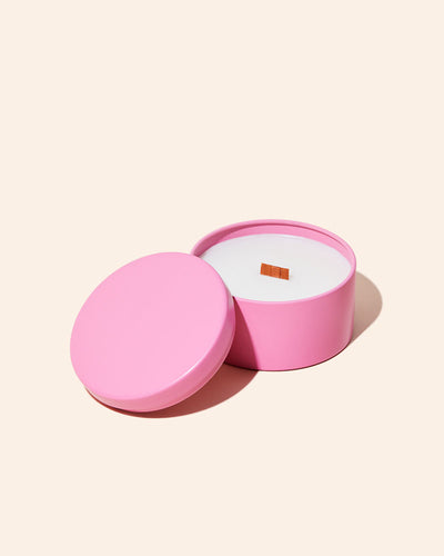 5oz metal candle tin & lid
