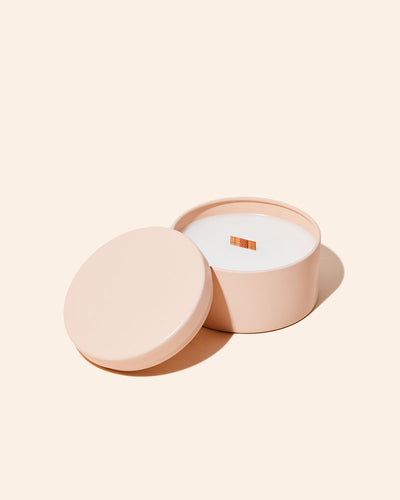 5oz metal candle tin & lid