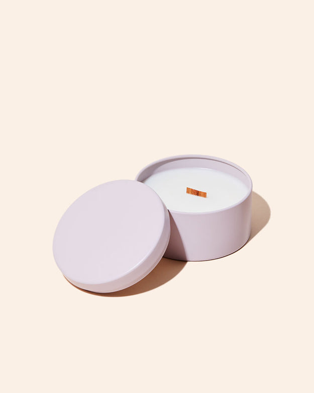 5oz metal candle tin & lid