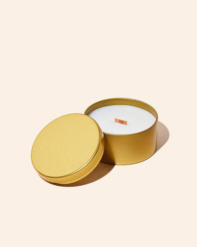5oz metal candle tin & lid