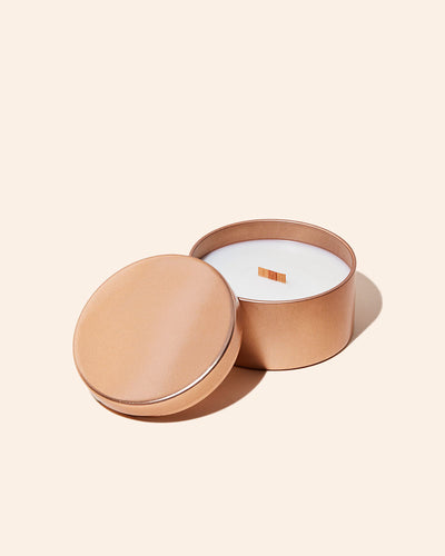 5oz metal candle tin & lid