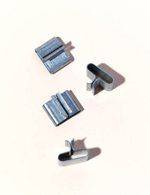 flat wood wick clips