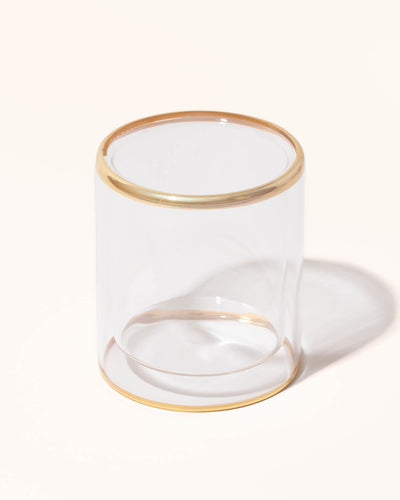 11oz allure vessel - gold rim - the stash