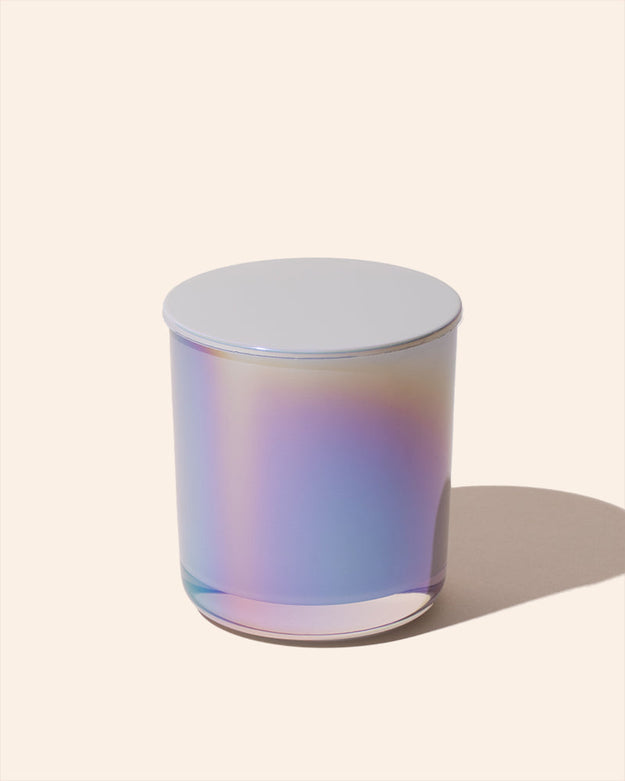 iridescent mermaid / 8 oz aura includes lid - set of 12