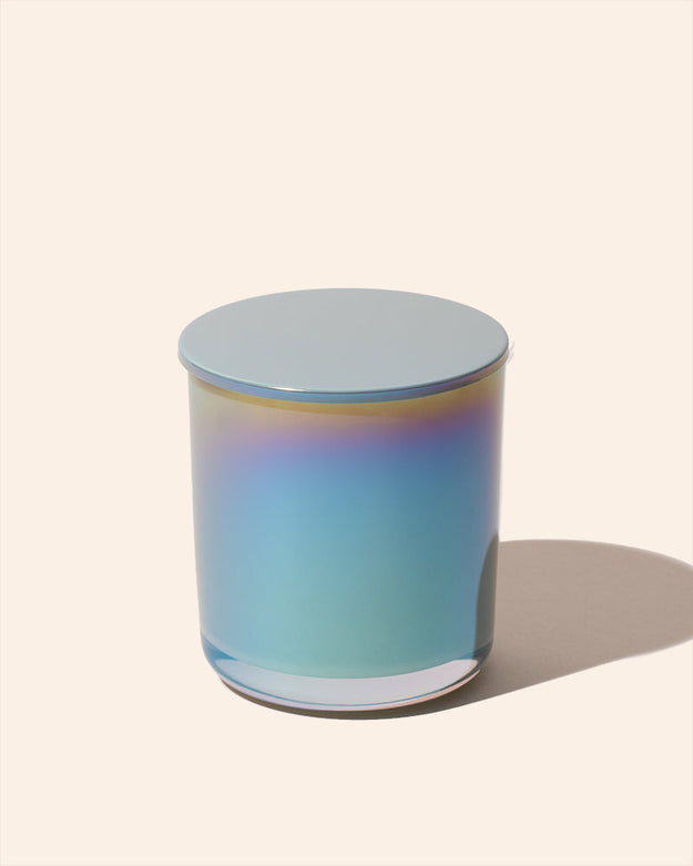 iridescent sage / 8 oz aura includes lid - set of 12
