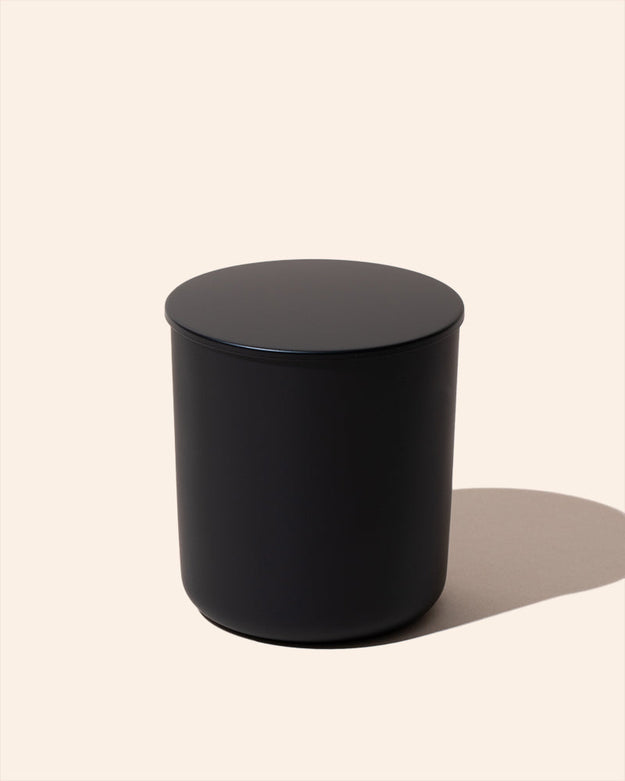 matte black / 8 oz aura includes lid - set of 12