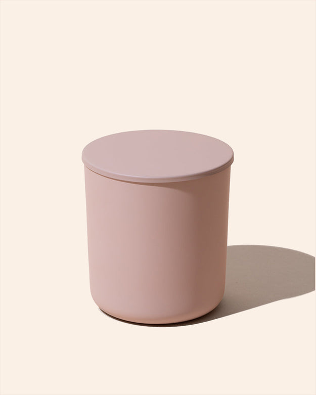 matte blush / 8 oz aura includes lid - set of 12