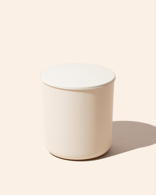 matte cream / 8 oz aura includes lid - set of 12