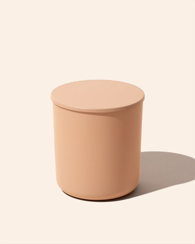 matte khaki / 8 oz aura includes lid - set of 12