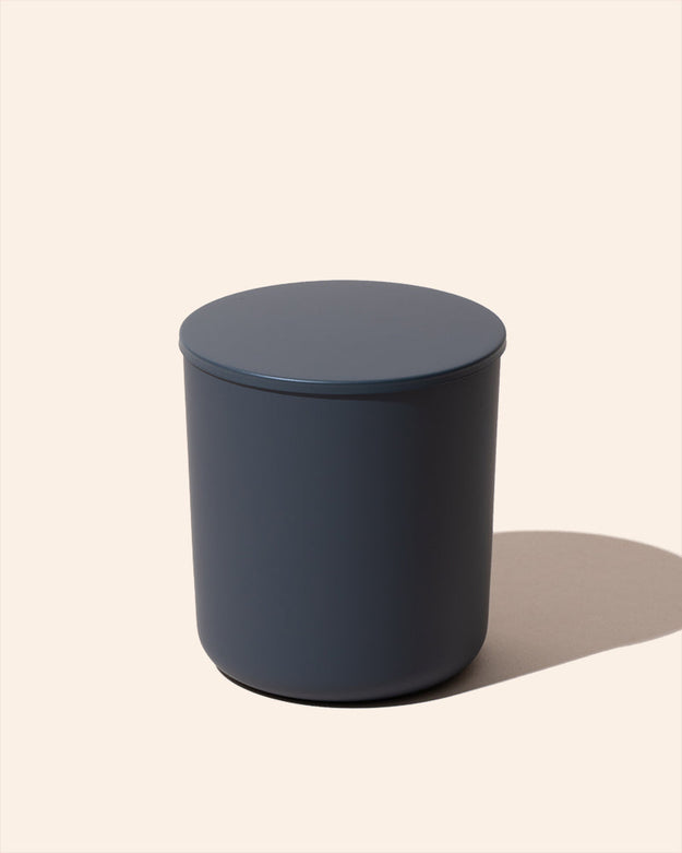 matte smoke / 8 oz aura includes lid - set of 12
