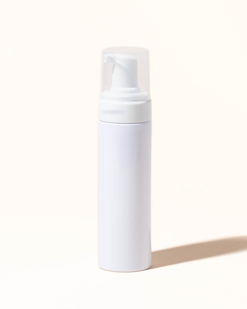 200ml white pet foam pump bottle