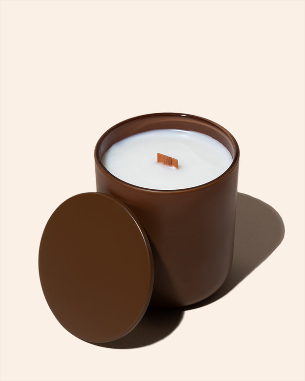 matte umber / 8 oz aura includes lid - set of 12
