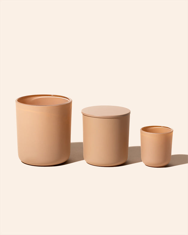 matte khaki / 2.5 oz aura - set of 12