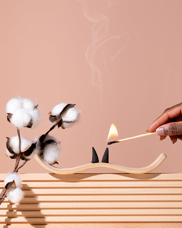 unscented charcoal incense cones