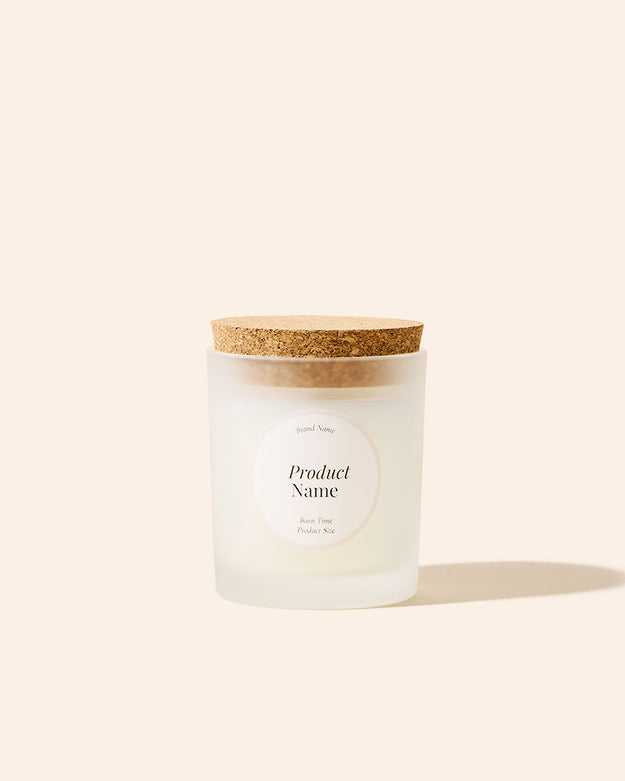 7oz icon private label candle