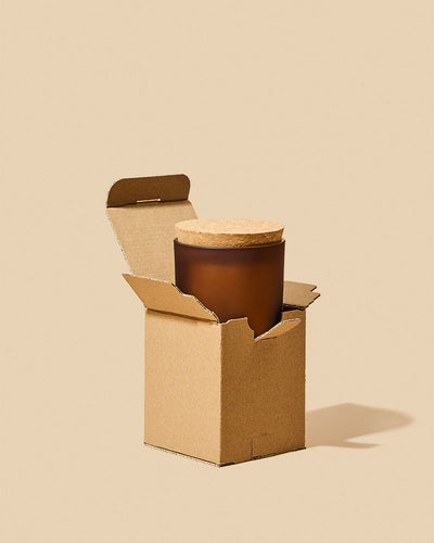 candle box - kraft