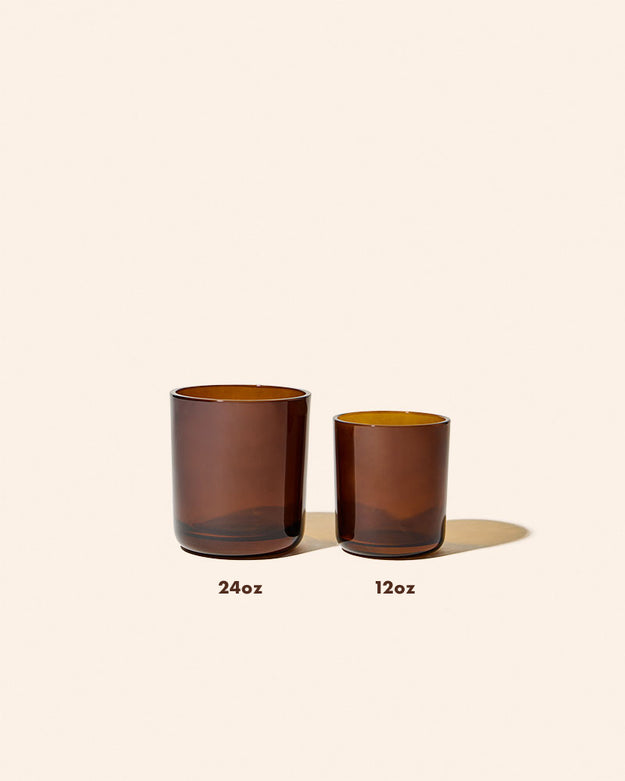 translucent amber / case pack of 6 / none