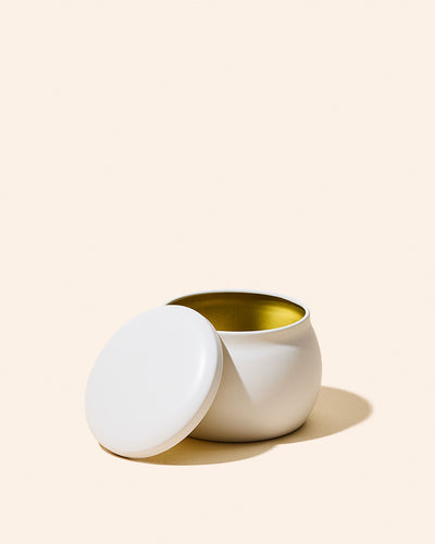 4oz amore™ candle tin & lid