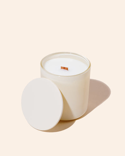 8oz aura vessel & lid - matte ivory - the stash