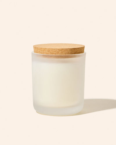 natural candle cork lid