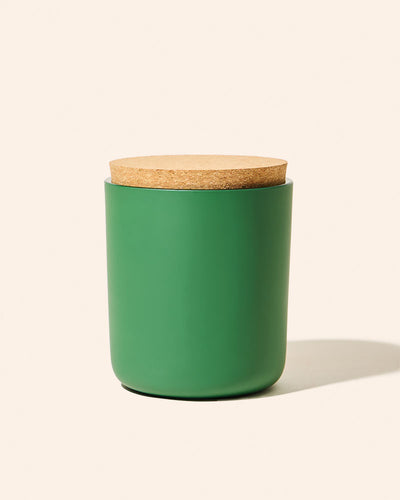 natural candle cork lid