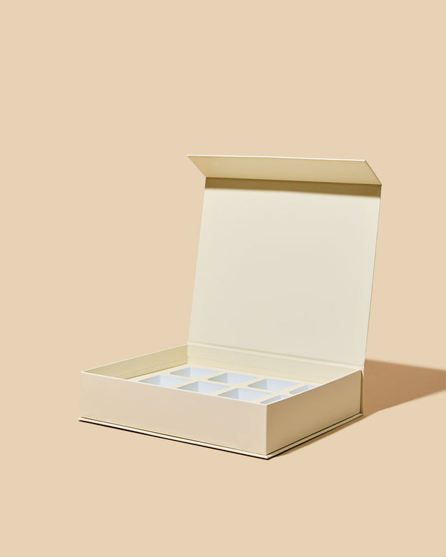 large / cream / single unit