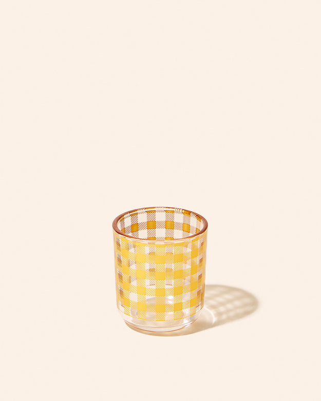 gold plaid / 2.5 oz aura - set of 12