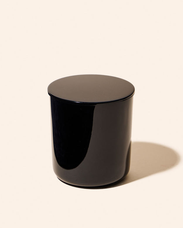 gloss black / 8 oz aura includes lid - set of 12