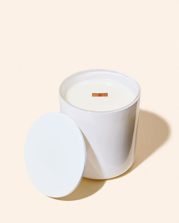 gloss white / 8 oz aura includes lid - set of 12