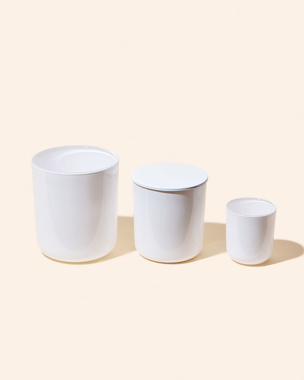 gloss white / 2.5 oz aura - set of 12