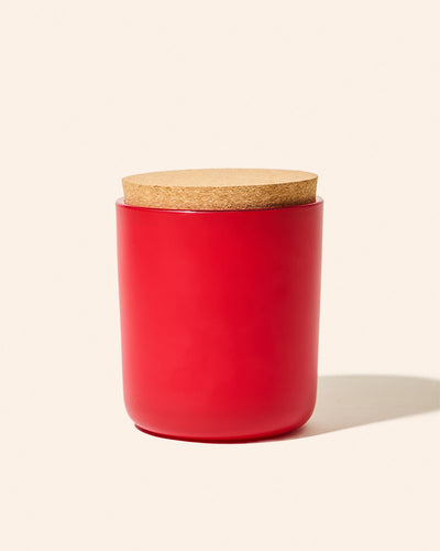 natural candle cork lid