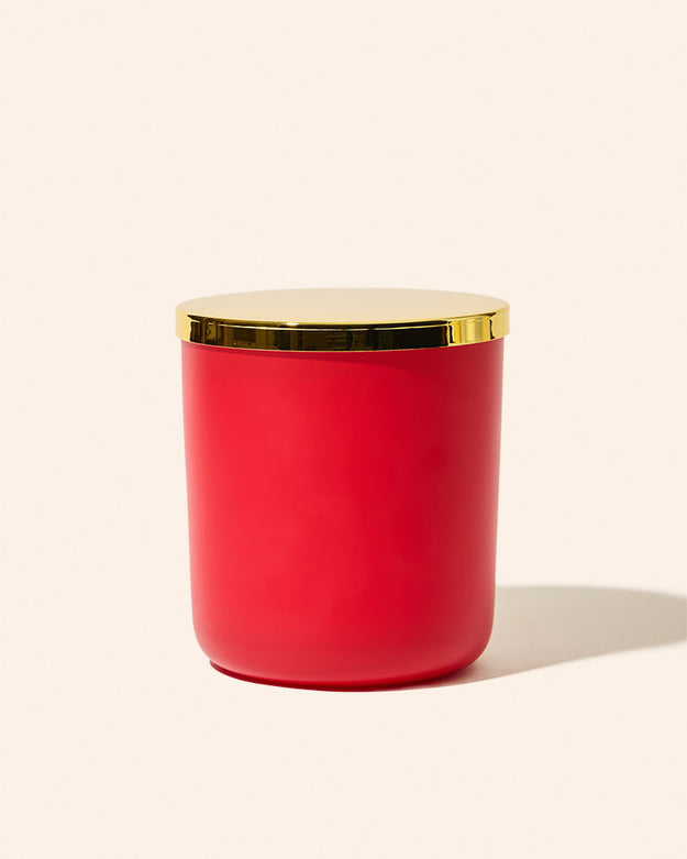matte crimson / case pack of 6 / luxe metal gold