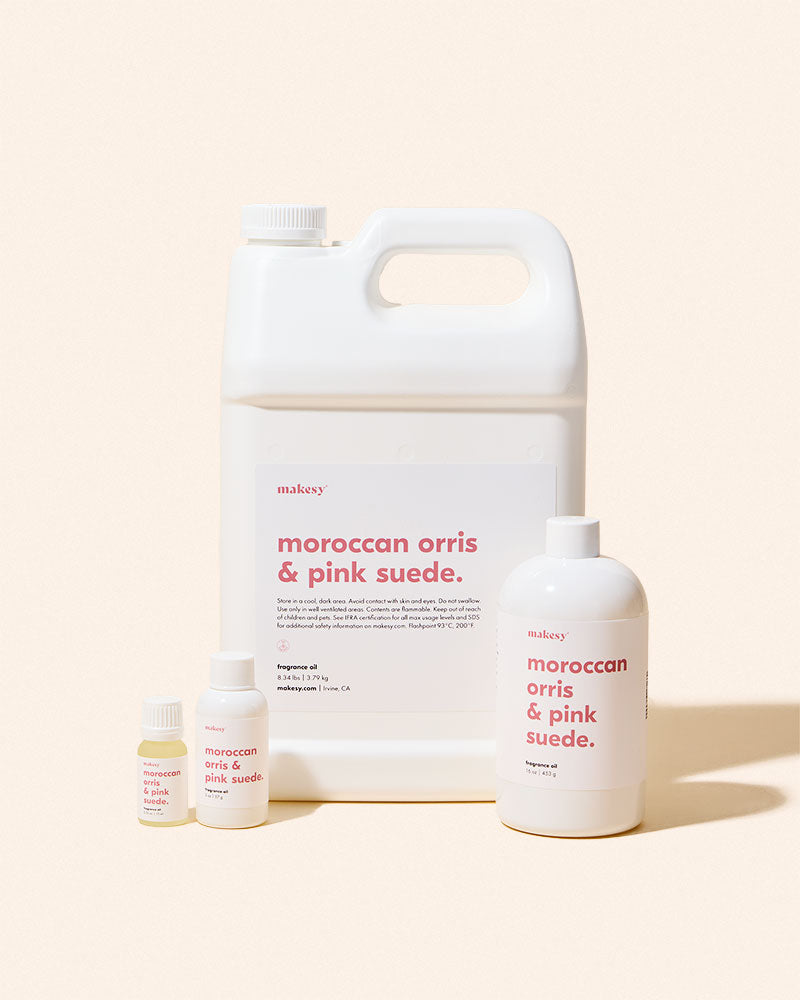 moroccan orris & pink suede™ fragrance oil