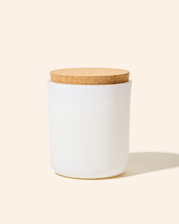 matte white / case pack of 6 / natural cork