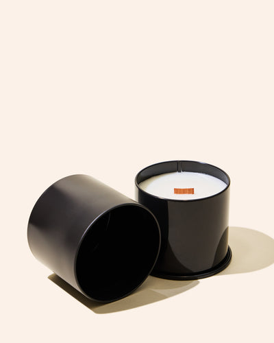 12oz twist metal candle tin & lid
