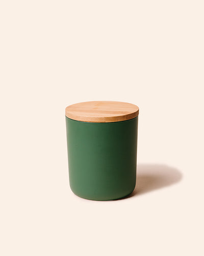 thick wood candle lid with gasket