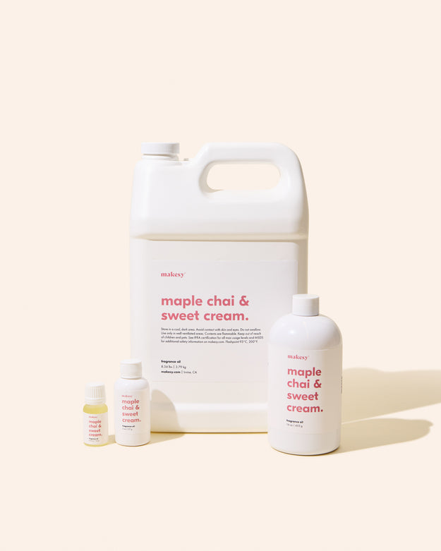 maple chai & sweet cream™ fragrance oil