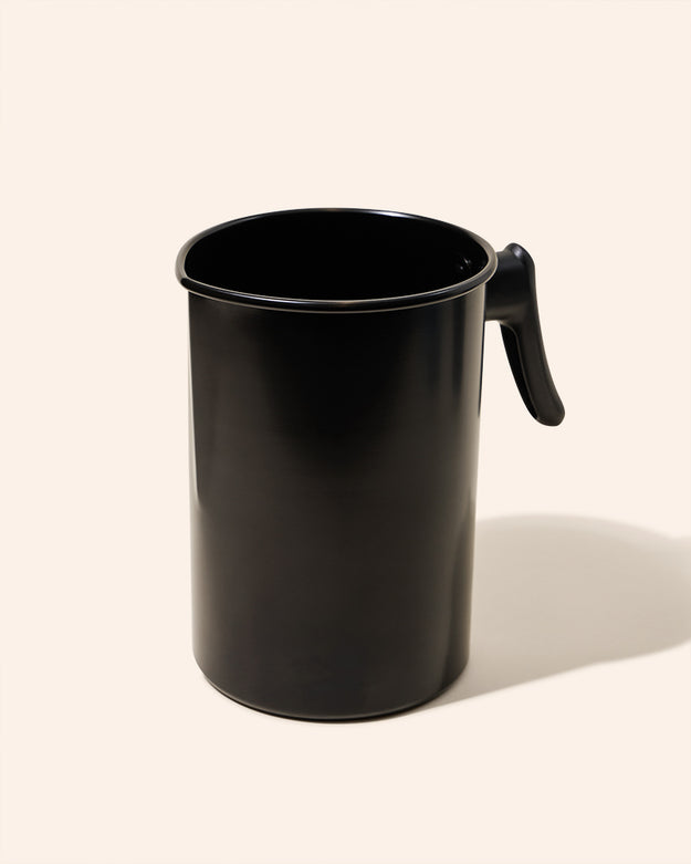 black pouring pitcher