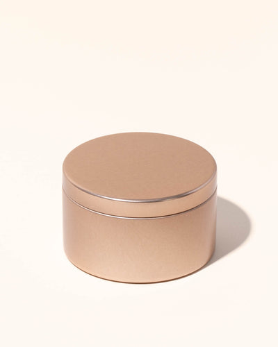 5oz metal tin & lid - copper - the stash