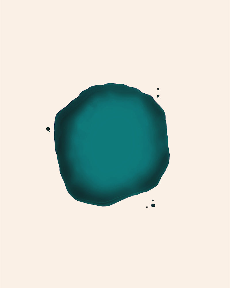 eco candle dye - teal